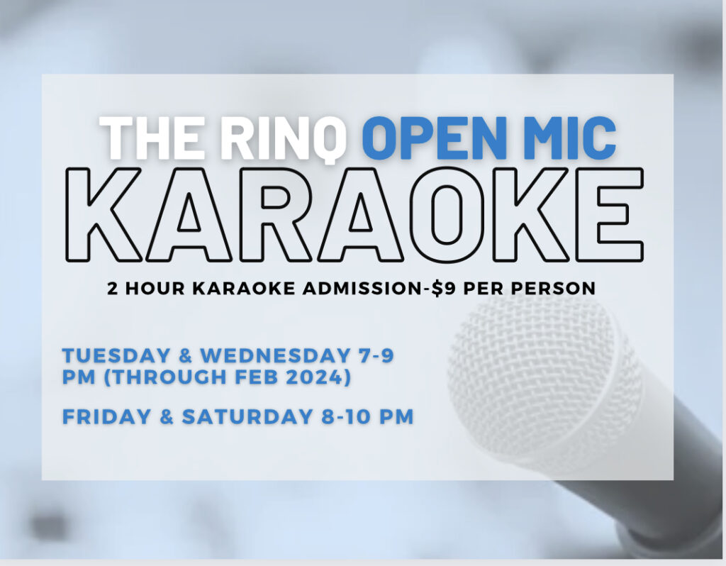 Rollerskating and karaoke hours and pricing The RinQ
